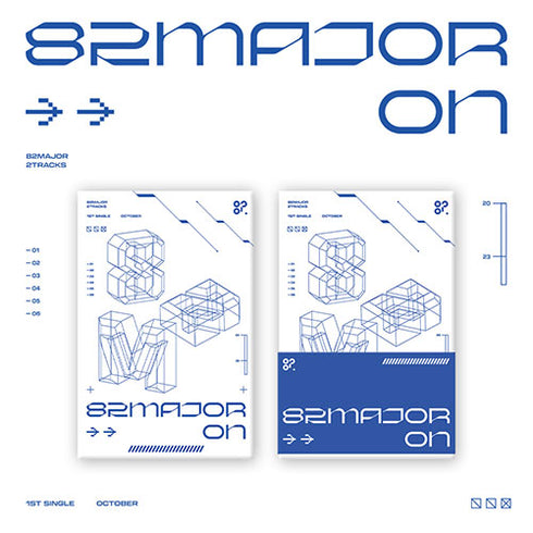 82MAJOR 1ST SINGLE ALBUM - ON (POCA VER.)
